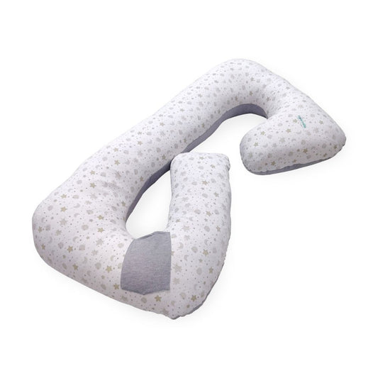 Cojín Multifuncional maternelle Melange Luna Estrellas, para embarazadas, soporte lumbar, comodidad del bebé, almohada de lactancia