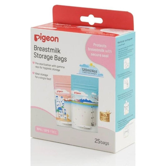 Bolsitas para almacenar leche Materna 25 und - Decorado 120 ML - Maternelle