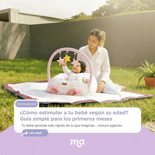 ¿Cómo estimular a tu bebé según su edad? Guía simple para los primeros meses