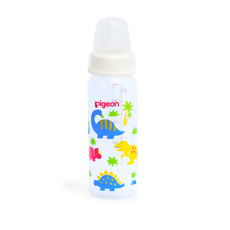 Biberón Peristáltico BPA FREE Boca Standar 240ml Decorado Dino