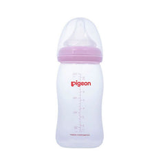 Biberón Softouch PeristálticPlus BPA FREE Boca ancha 240ml Rosado