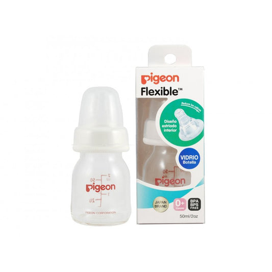 Biberon Vidrio B/S Perist. 2oz Pigeon