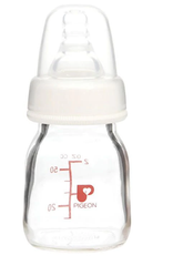 Biberon Vidrio B/S Perist. 2oz Pigeon