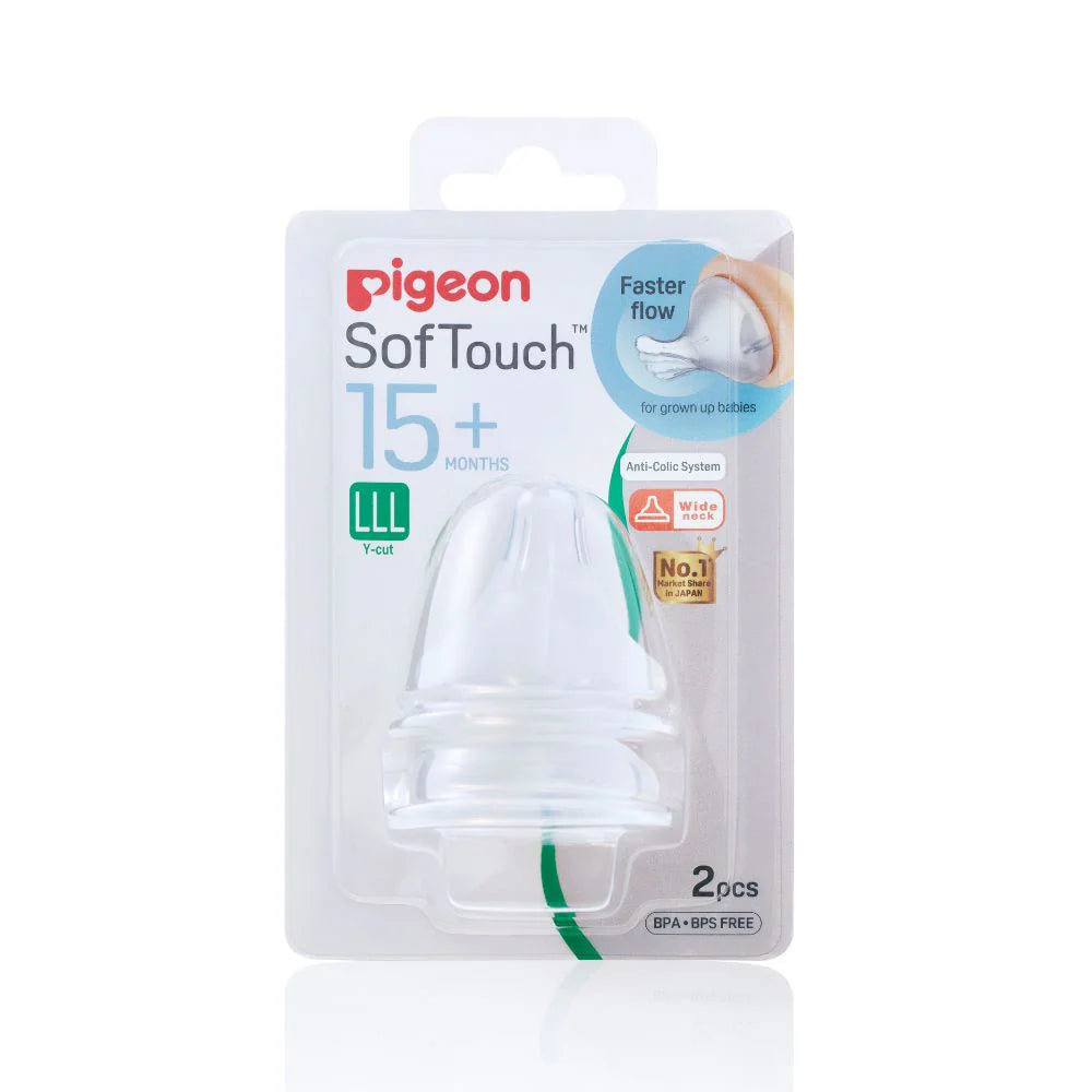 Tetina Softouch Peristaltic Plus B/A LLL 2UNID