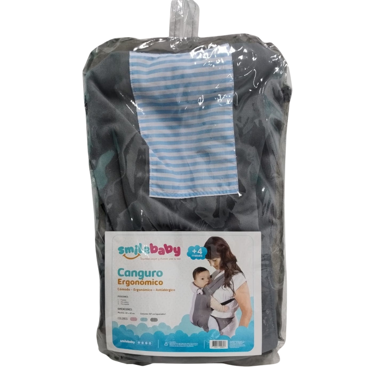 MOCHILA ERGONOMICA -   SMILEBABY