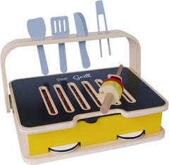 Juego de Cocina de sobremesa 2 en 1 de madera