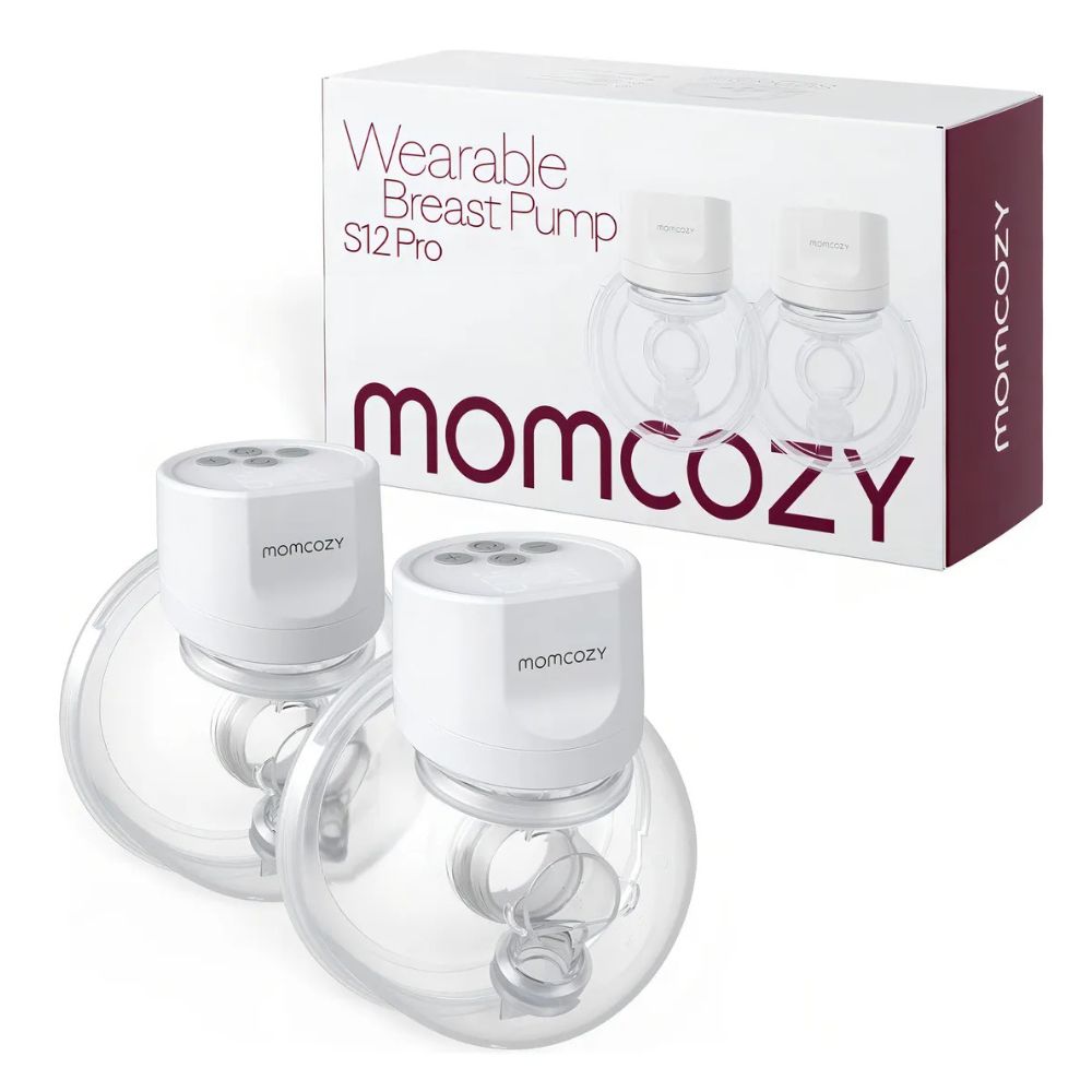 EXTRACTOR DE LECHE MANOS LIBRES DOBLE SUCCION S12PRO - MOMCOZY