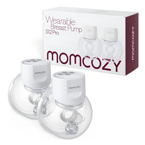 EXTRACTOR DE LECHE MANOS LIBRES DOBLE SUCCION S12PRO - MOMCOZY