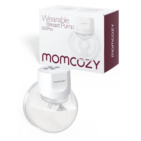 EXTRACTOR DE LECHE MANOS LIBRES UNA SUCCION S12 - MOMCOZY