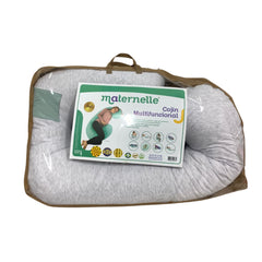 Cojín Multifuncional Maternelle Verde Apego para embarazadas , soporte lumbar, comodidad del bebé, almohada de lactancia