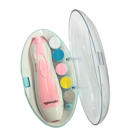 Limador de Uñas Eléctrico para Bebé Rosado - Maternelle - Maternelle