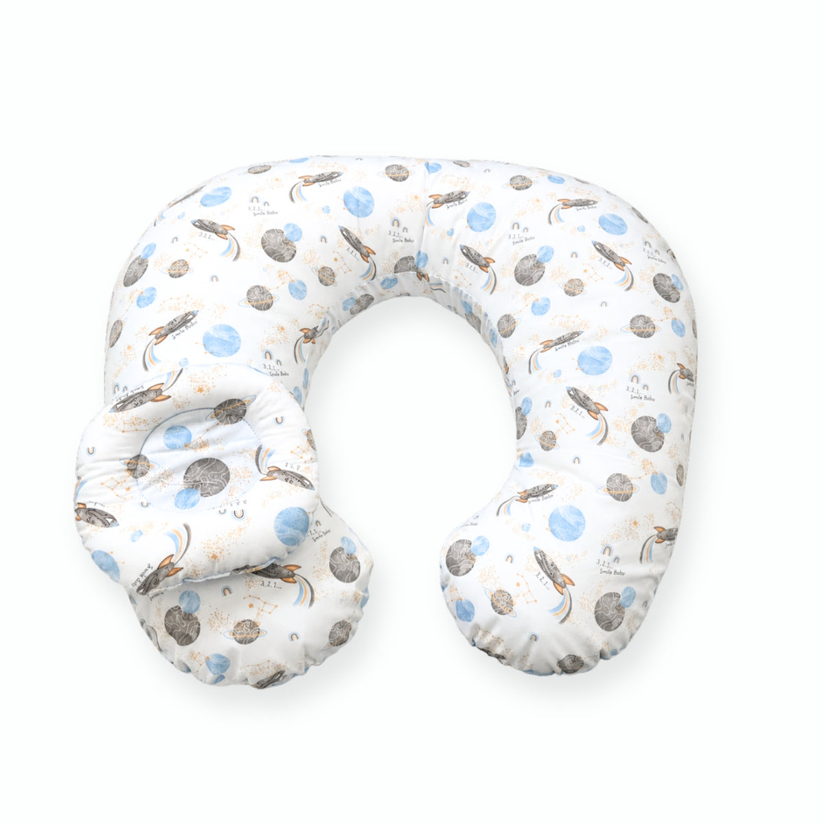 Almohada de lactancia y soporte para bebé | Smile baby