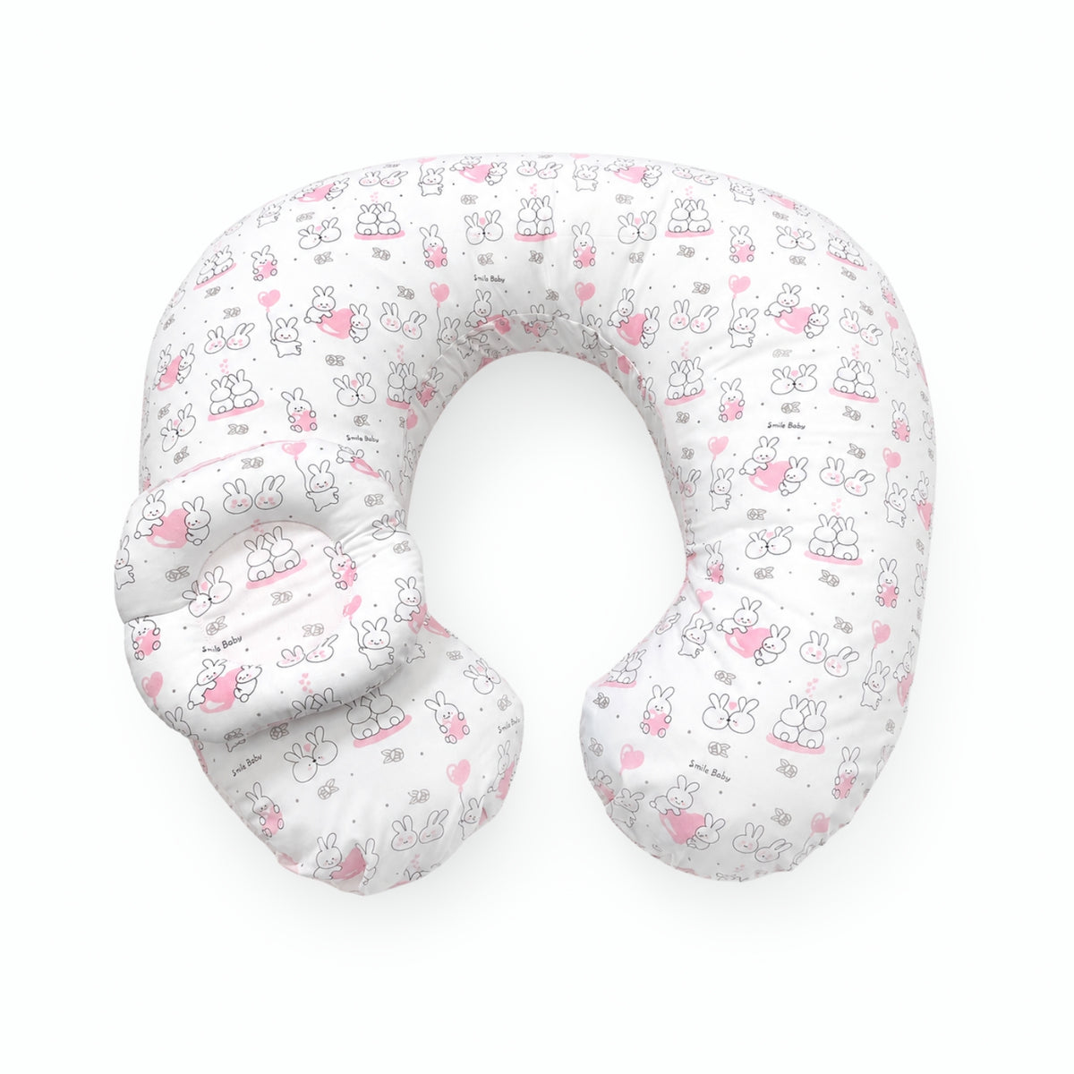 Almohada de lactancia y soporte para bebé | Smile baby