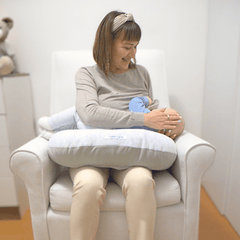 Almohada de Lactancia y Estimulación 5 en 1 Maternelle Verde Apego - Maternelle