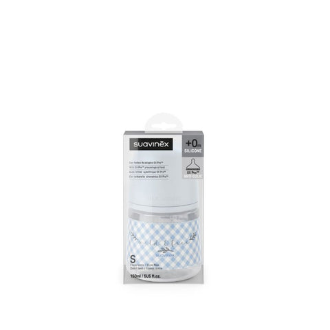Biberón Anticólico Wild & Free Blue Flujo Lento (S) 150 ml 5 onzas | Suavinex