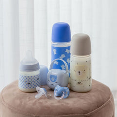 Biberón Anticólico Wild & Free Blue Flujo Lento (S) 150 ml 5 onzas | Suavinex