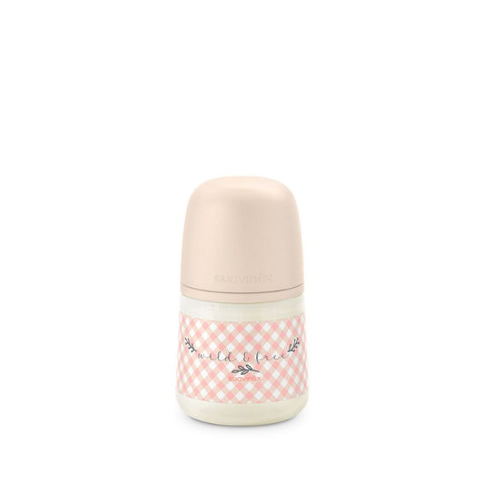 Biberón Anticólico Wild & Free Pink Flujo Lento (S) 150 ml 5 onzas | Suavinex