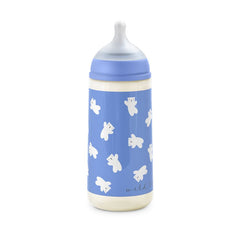 Biberón Anticólico Wild & Free Blue Flujo Denso (L) 360 ml 12 onzas | Suavinex
