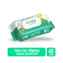 Toallitas húmedas – super premium x 40 unidades