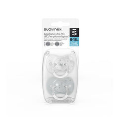 Chupón con tetina fisiológica SX PRO – Spread Joy 6-18 m x 2 unidades | Suavinex