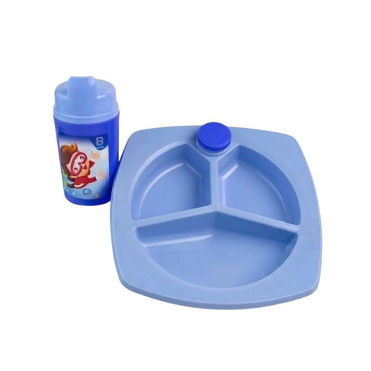 COMBO PLATO TERMICO + VASO C/PICO