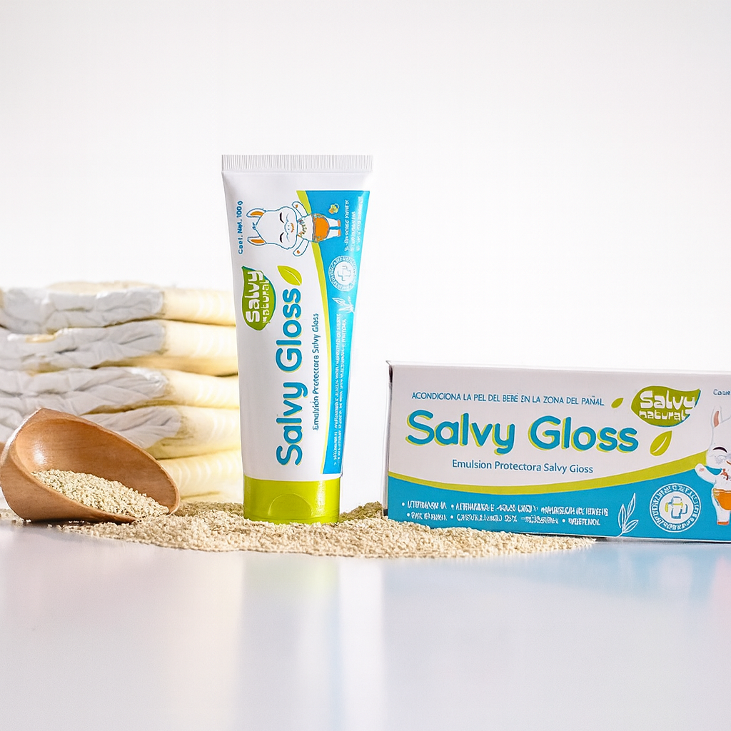 Crema Antiescaldadura Para Bebes Salvy 100G