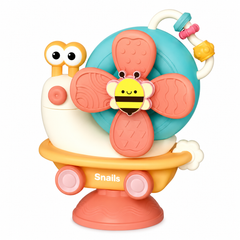 Caracolito Spinner 5 en 1 sensorial y didáctico