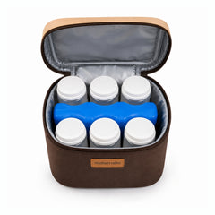 Cooler Bag Beige + Refrigerenate  | Maternelle