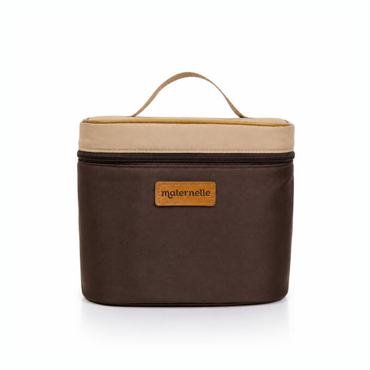 Cooler Bag Beige + Refrigerenate  | Maternelle