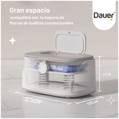 Calentador de pañitos húmedos