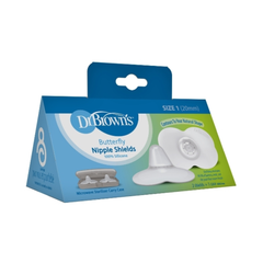 PROTECTORES PARA PEZONES CON ESTUCHE ESTERILIZADOR TALLA 1 DR BROWNS