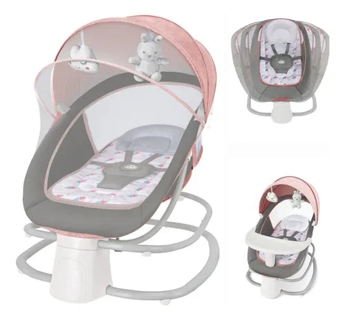 Mecedora Eléctrica Rocking Chair 4 en 1 | Baby Cam
