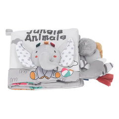 Libro sensorial de telas para bebes