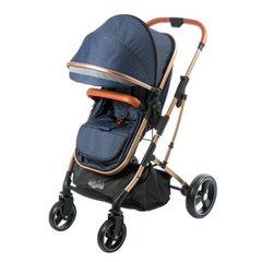 Coche Moisés Saturno E-BABY Azul
