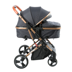 Coche Moisés Saturno E-BABY Gris
