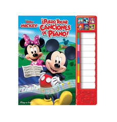 Libro pequeño piano Mickey puedo tocar canciones piano - 2