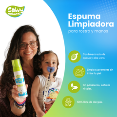 Espuma limpiadora de Manos y Cara 200 ML Salvy