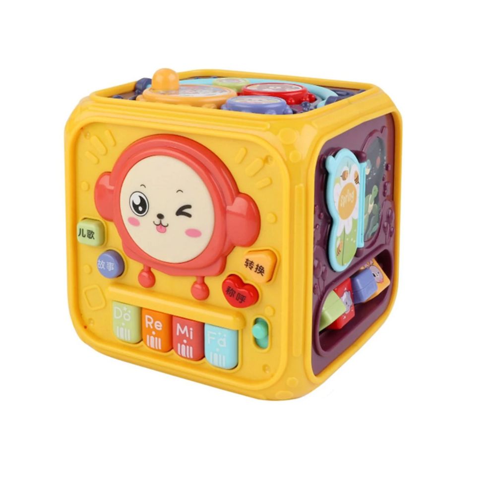 Cubo de estimulación musical para bebés