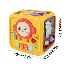 Cubo de estimulación musical para bebés