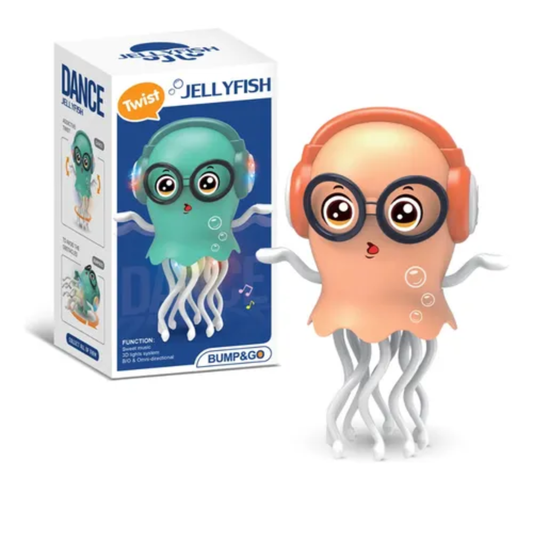 Pulpo bailarín interactivo con luces y música