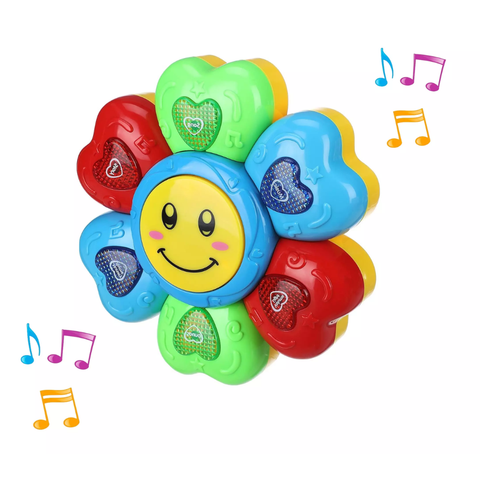Flor Musical con luces