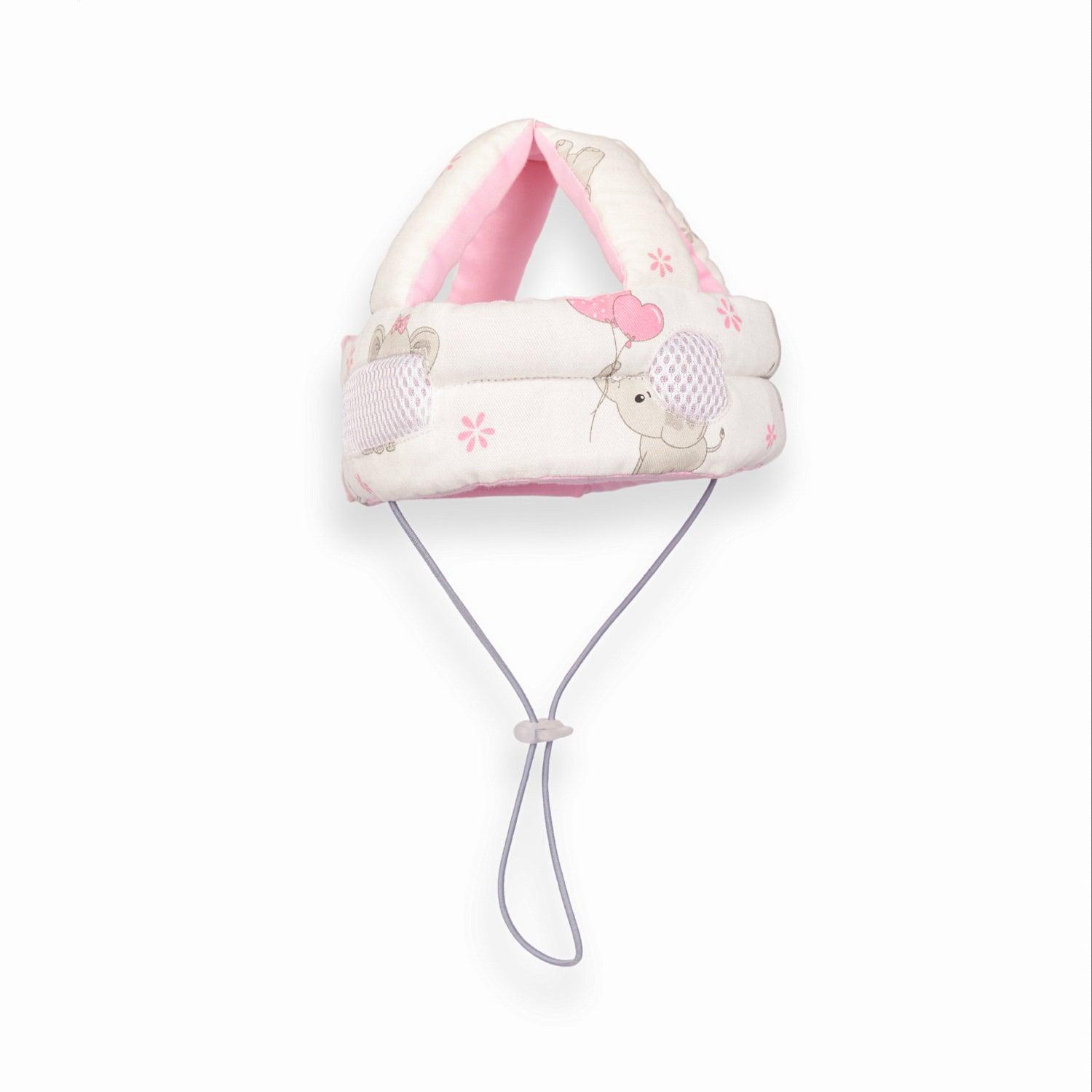 Casco Anti Golpe Rosado Elefante - Maternelle
