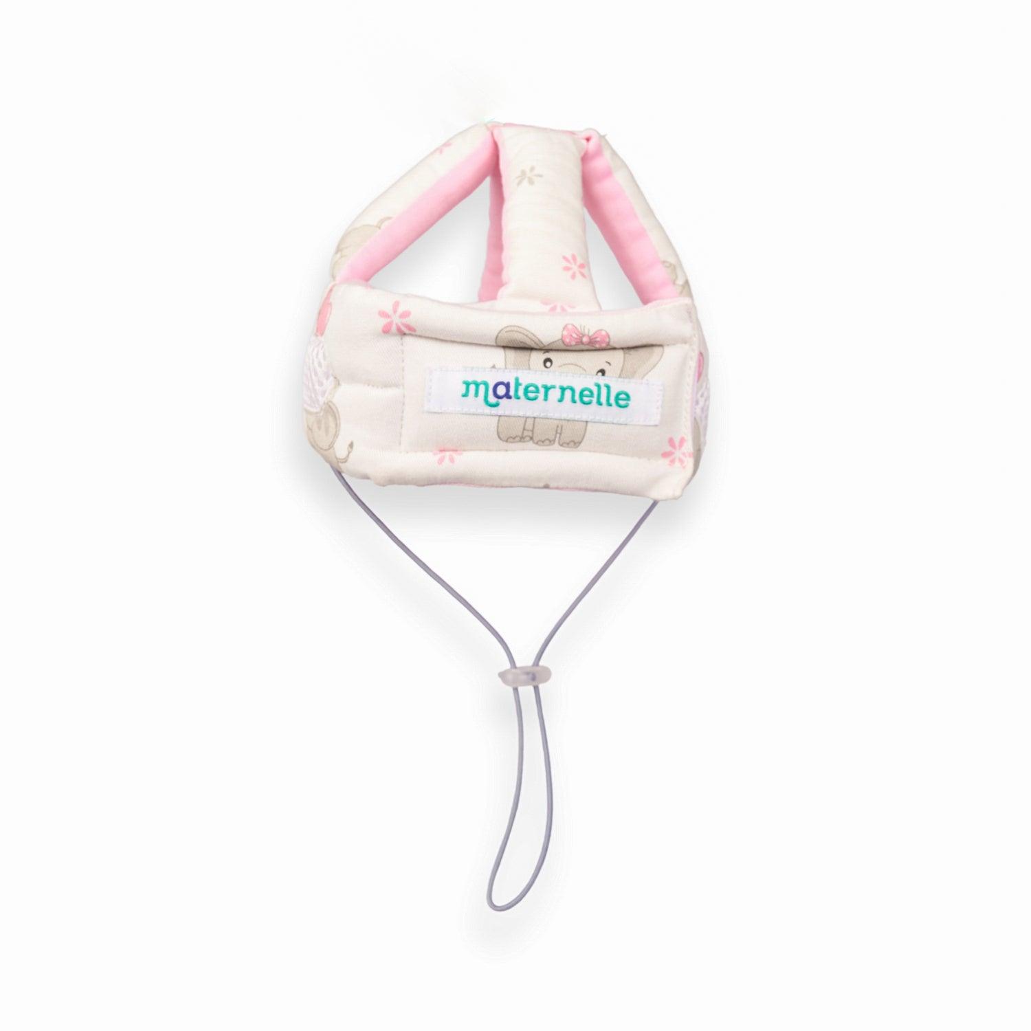 Casco Anti Golpe Rosado Elefante - Maternelle