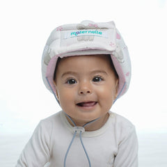 Casco Anti Golpe Rosado Elefante - Maternelle