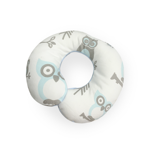 Collarin Cervical Celeste Búho para bebé antialergico maternelle