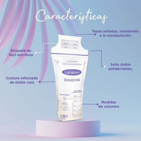 Bolsas de almacenamiento x 100 und - Lansinoh