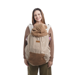 Cobertor para Mochila Portabebé Impermeable Maternelle - Color Beige