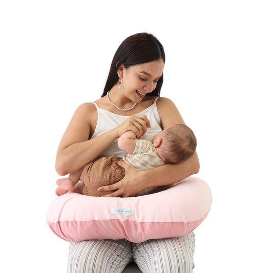 Almohada de Lactancia y Estimulación 5 en 1 Maternelle - rosado apego, cojin de lactancia