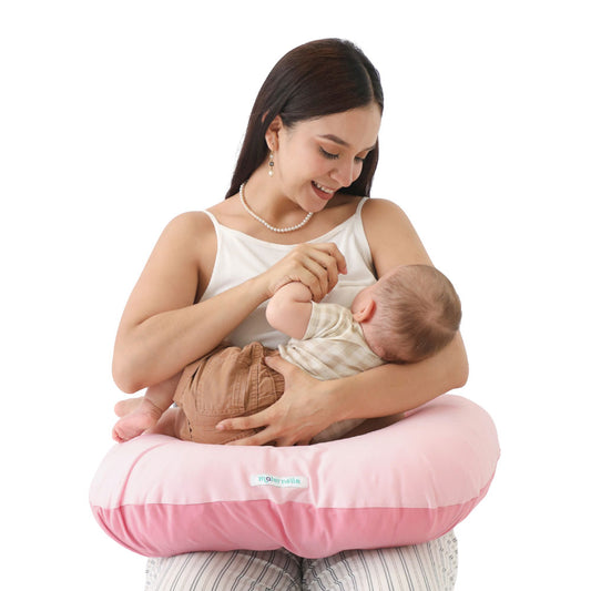 Almohada de Lactancia y Estimulacion 5 en 1 - Rosado encanto
