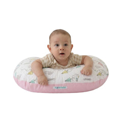 Almohada de Lactancia 5 en 1 – Estimulación – Rosado Cometas